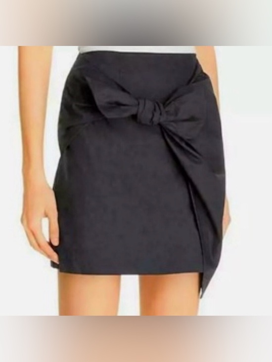 Lush Dresses & Skirts - NWT [Lush] Party Night Out Bow Tie Asymmetric Mini Skirt Women's Sz Small